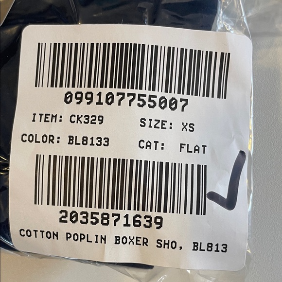 J Crew Womens Cotton poplin boxer short XS Navy Color - Picture 2 of 4